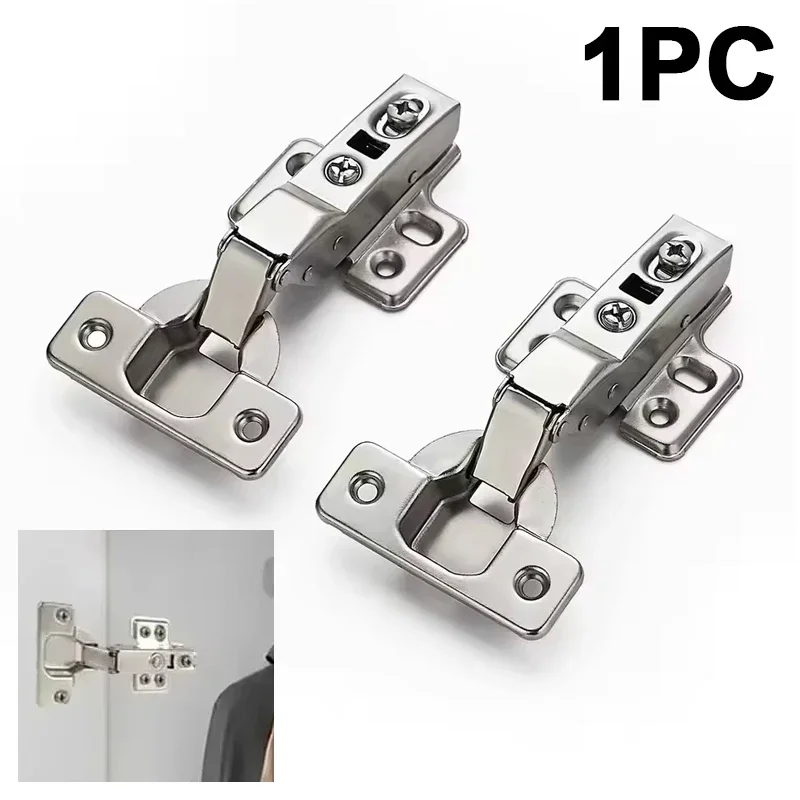 

1PC Cupboard Door Hinges Damper Buffer Soft Close Cabinet Cupboard Door Furniture Hardware