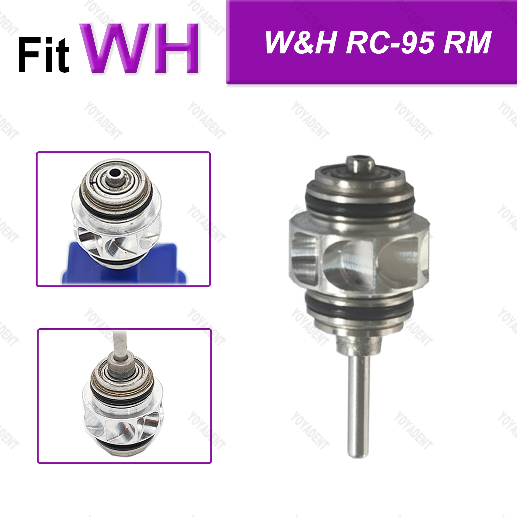 

Fit WH RC-95 RM High Speed Handpiece Dental Turbine Cartridge Rotor Air Rotor Dentistry Handpiece Accessories Dentists Tools