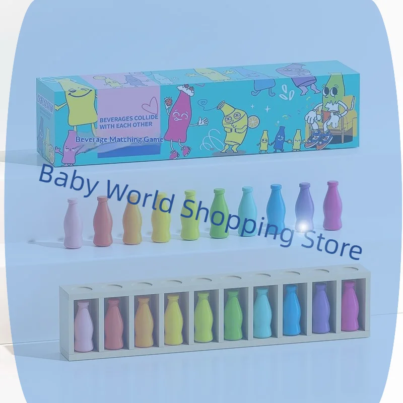 ألعاب مطابقة الألوان للتدريب على الذاكرة في مرحلة الطفولة المبكرة، لعبة ألغاز تفاعلية، هدايا ألعاب حفلات الهالوين لعيد الميلاد #5