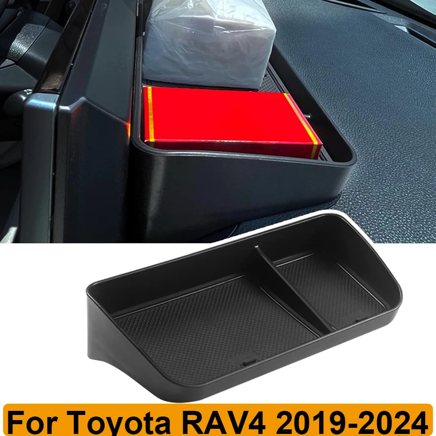 

Interior Dashboard Center Console Storage Organizer Tray Holder For Toyota Rav4 2019 2020 2021 2022 2023 2024 Car Accessories