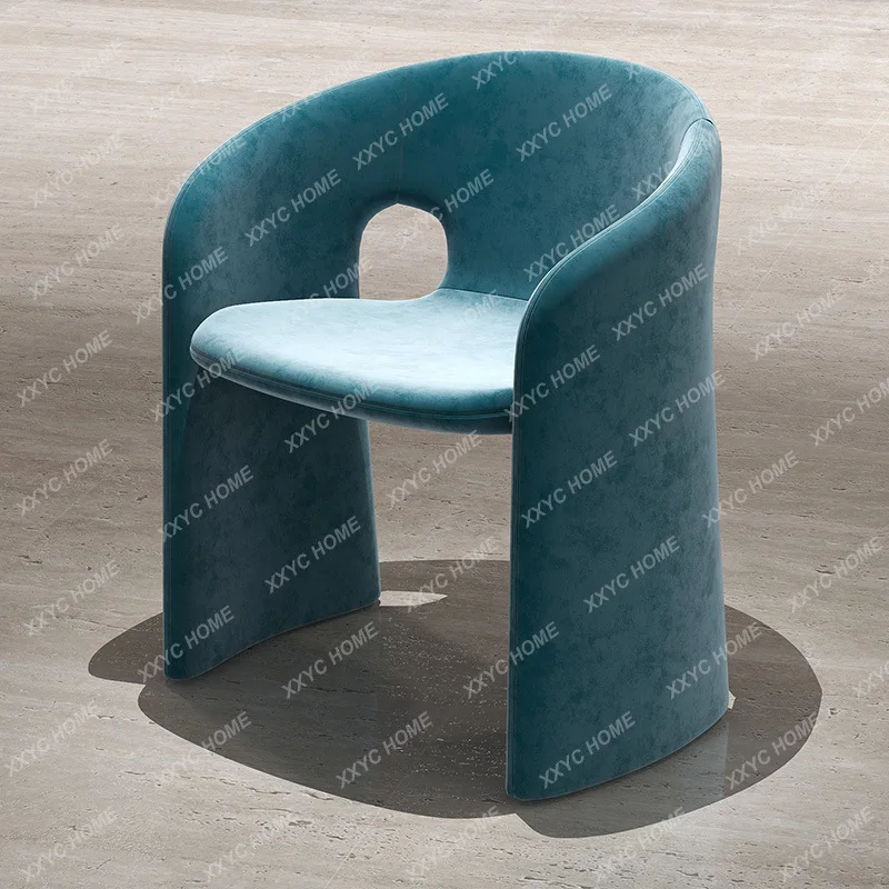 Leisure Cafe Theme Restaurant Tables and Chairs Special-Shaped Reception Negotiation Single Creative Chair