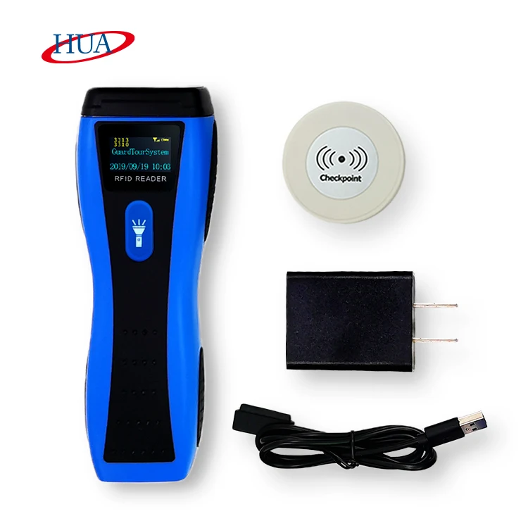 2026 einzigartige Großhandelspreis Sicherheitsausrüstung Software Rfid Tag Nfc Patrol Tour Guard System mit Taschenlampe