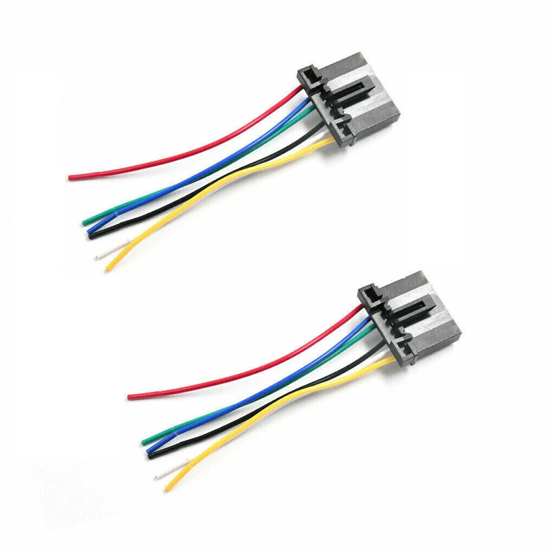 For Ford Transit Mk6 MK7 2000-2014 Auto Rear Light Lamp Bulb Holder Socket Kits Wiring Loom Connector Car Lights Accessories