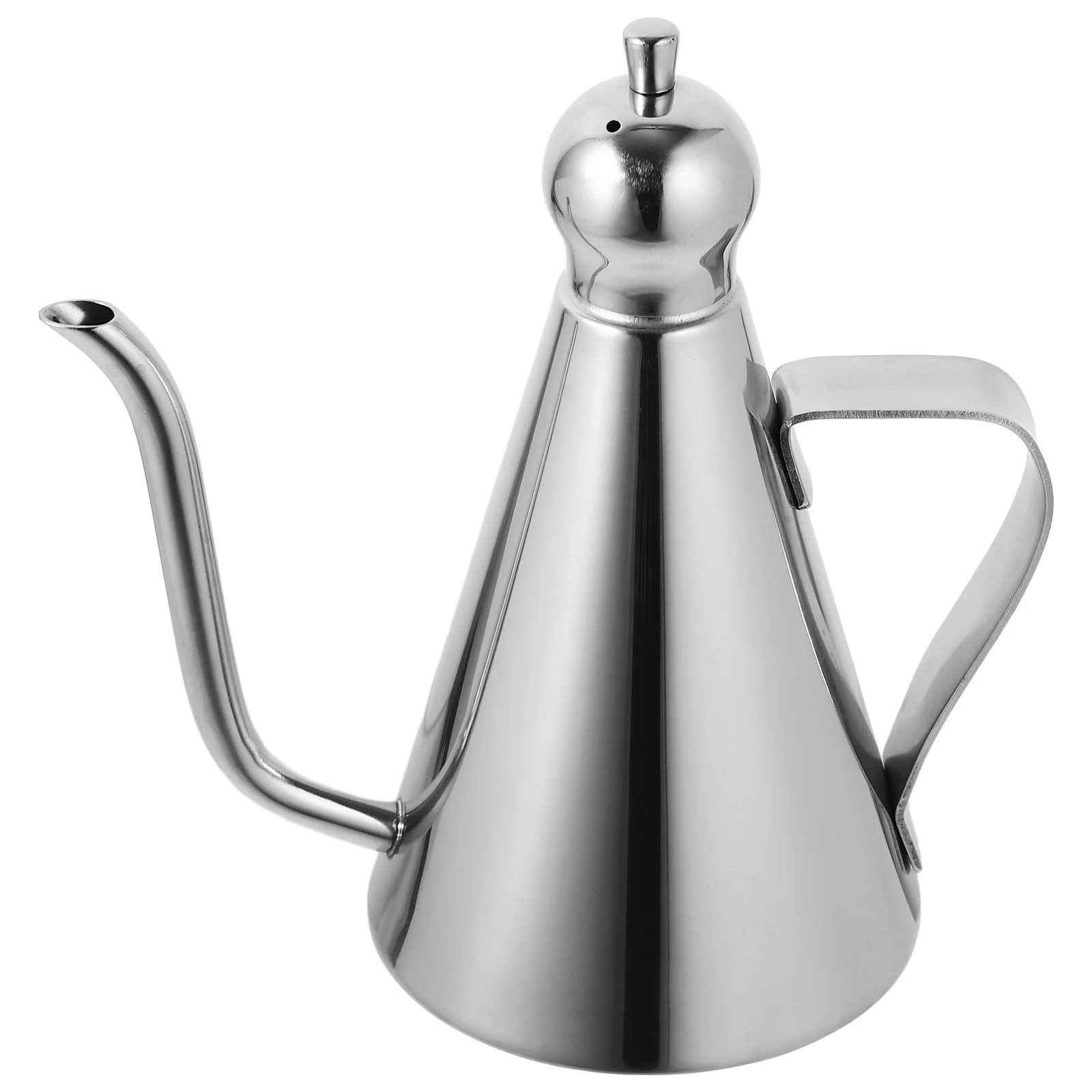 Dispensador de aceite de acero inoxidable 304, botella sin goteo a prueba de fugas de 0,27 L para aceite de oliva, vinagre, uso en cocina en restaurante