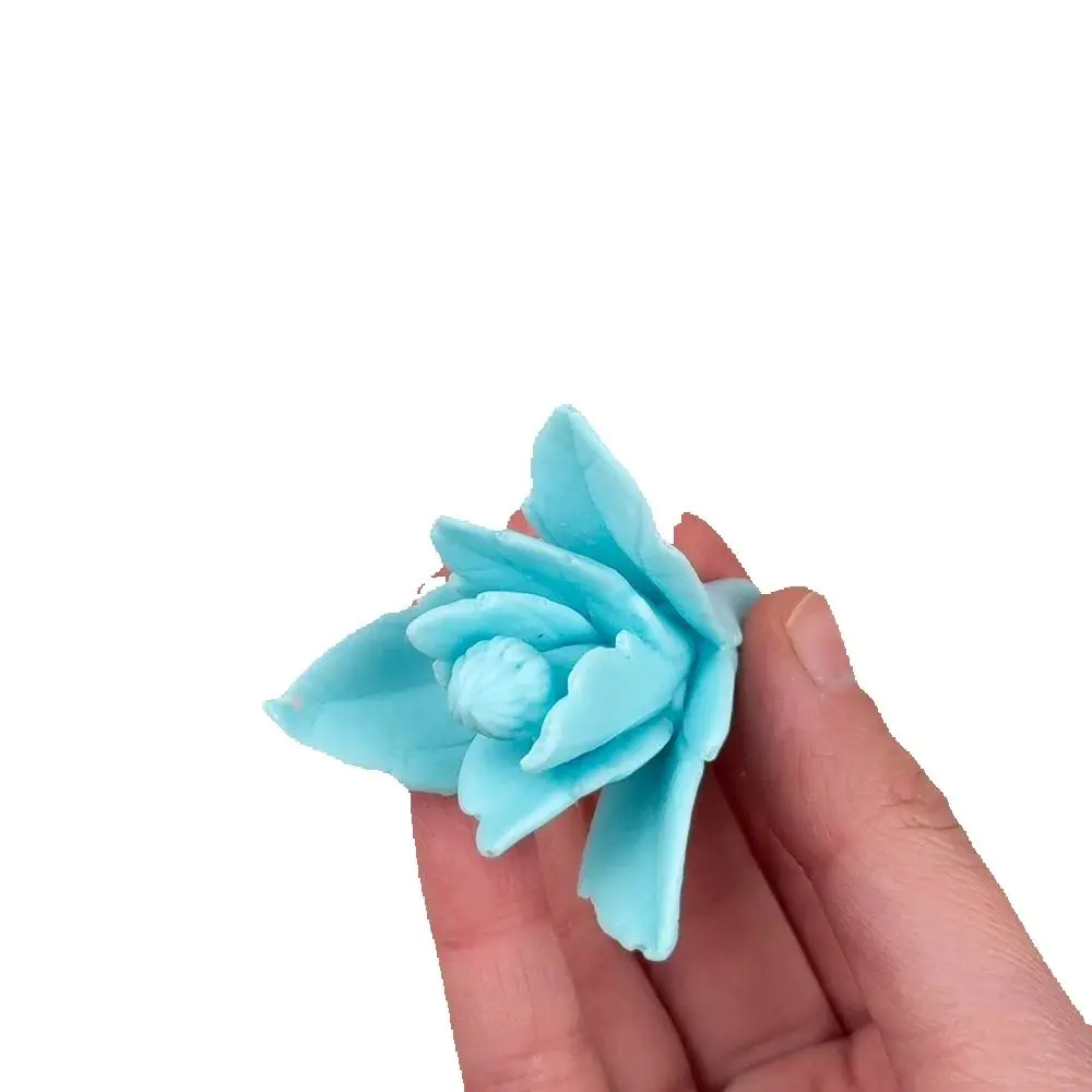

3D Lily Flower Shape Silicone Mold Cake Chocolate Candle Soap Mould DIY Aromatherarpy Household Decoration Craft Tools