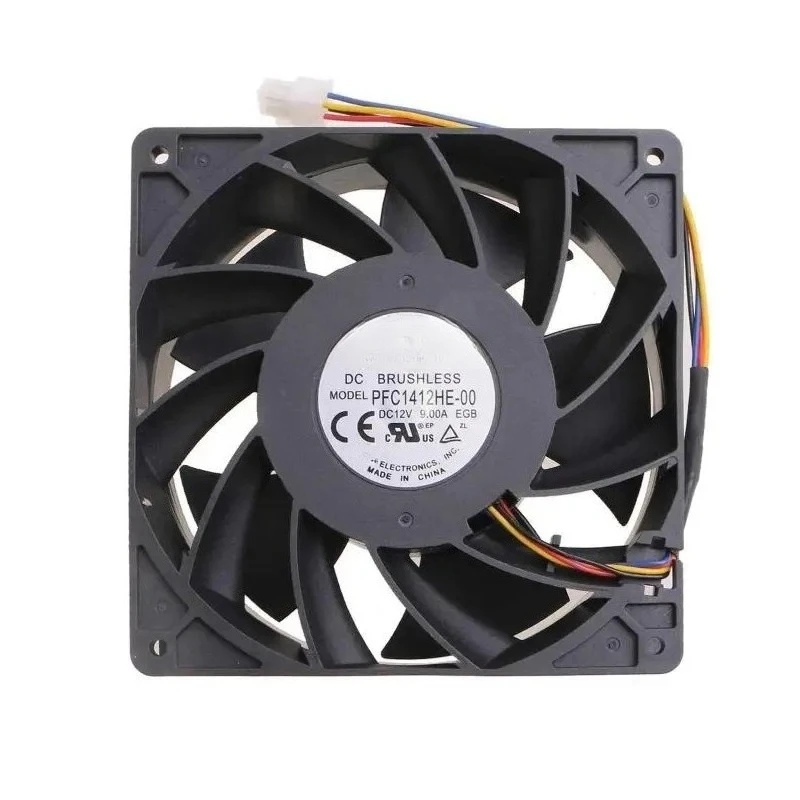 

Brand New Original 31BA PFC1412HE-00 High Speed GPU Miner Mining Cooling Fan 140x140x38mm Fast Delivery