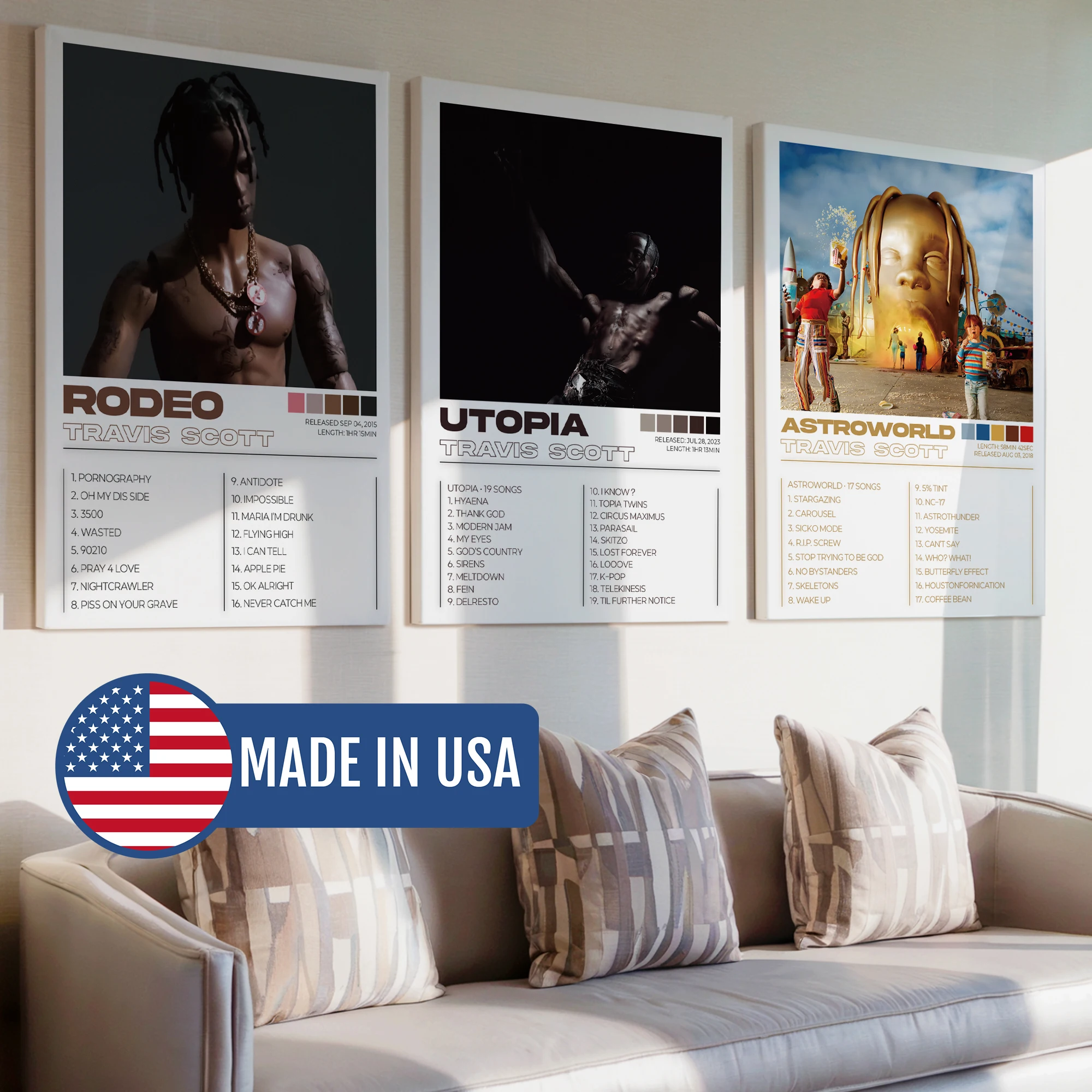 

3 шт./компл., современные музыкальные альбомы, художественная обложка, песни, рэп, настенные художественные принты, холст, живопись, постер, картина для гостиной, спальни, домашний декор