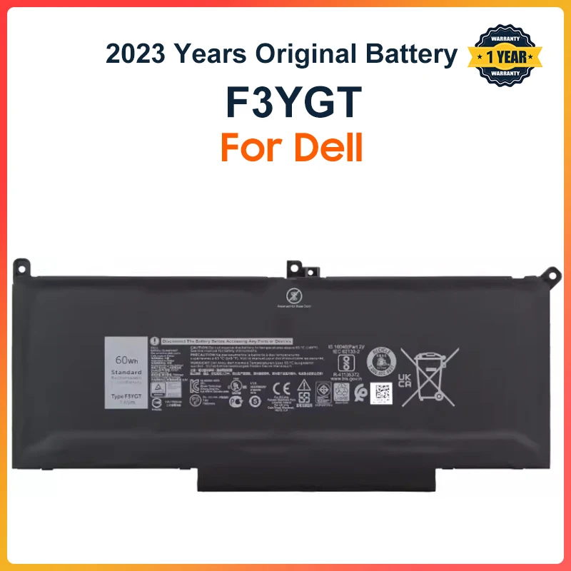 

F3YGT Laptop Battery for Dell Latitude 12 7000 E7280 E7290 E7380 E7390 E7480 E7490 F3YGT 2X39G DJ1J0 Free Tool