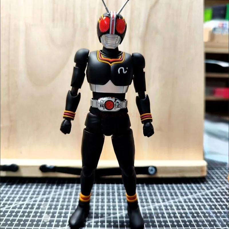Bandai Original Figure-rise Standard Frs Masked Rider Black Kamen Rider Mask Black Action Figures Model Toy Gift