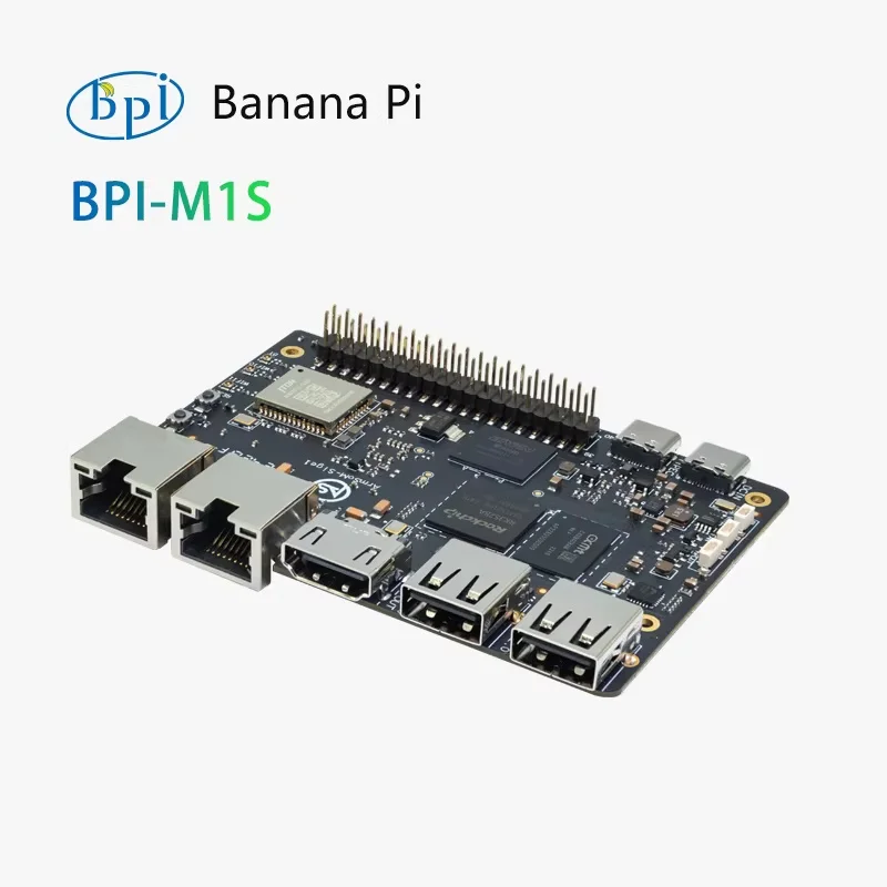 Banana Pi BPI-M1S Rockchip RK3528 Development Board 4K HDR WiFi6 Support LEDE Open Source Router SBC