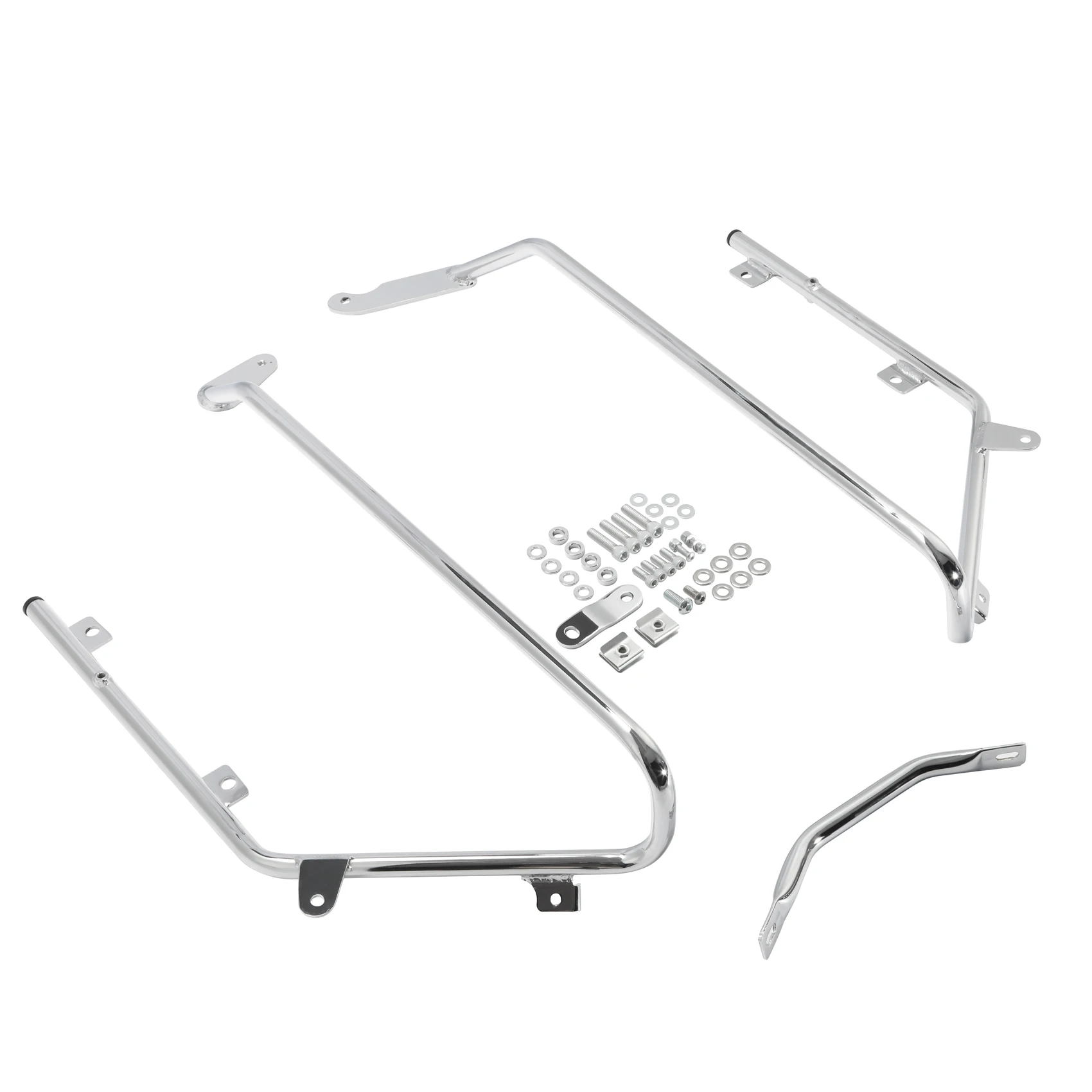 Iron Saddlebag Conversion Bracket Fits For Harley Softail Fat Boy FLFB Breakout 2018-2025