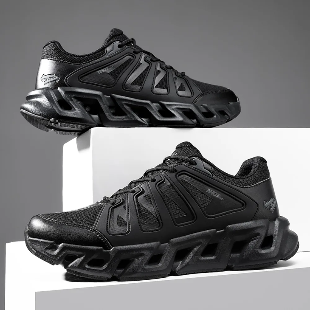 

Large Size Lightweight Running Sports Casual Men's Shoes Cross-Border Comfortable Breathable Upper Rubber Outsole