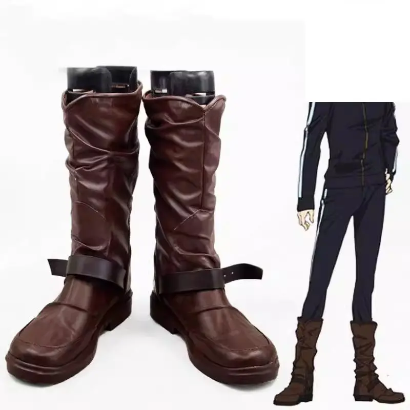 أزياء أنيمي ياتو تأثيري أحذية للجنسين الرجال بو أحذية عالية لجميع القديسين كرنفال حفلة عيد الميلاد