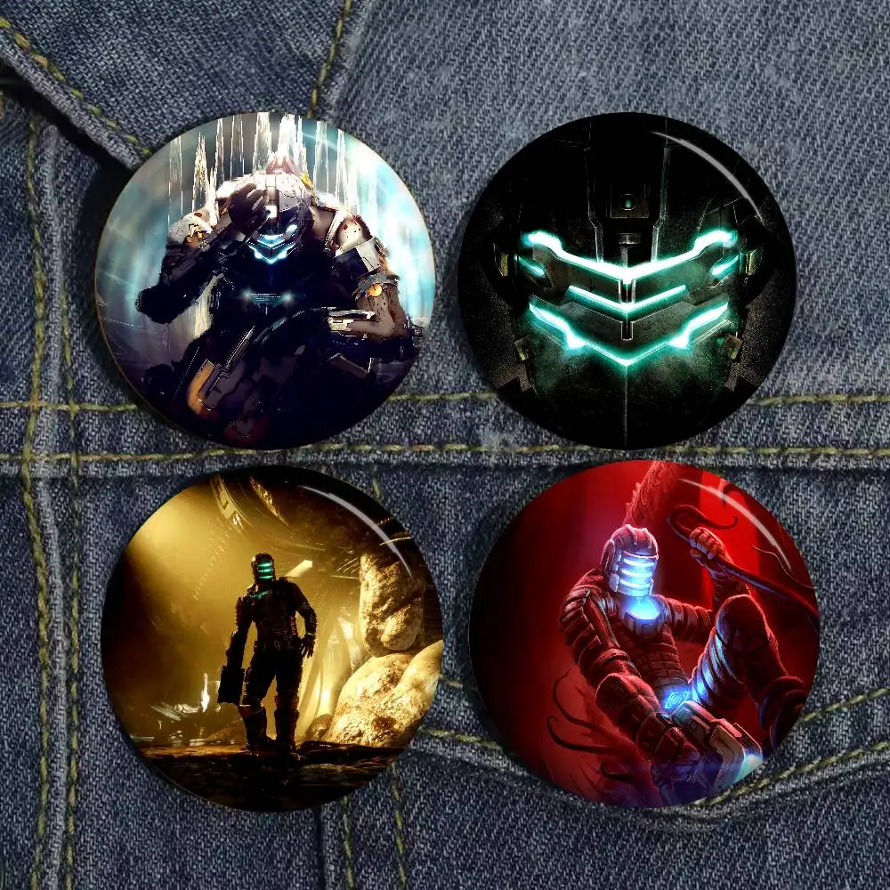 Horror Game Dead Space Anime Brooches Cute Cartoon  Badge Jacket Jeans Lapel Pin Gift Accessorie