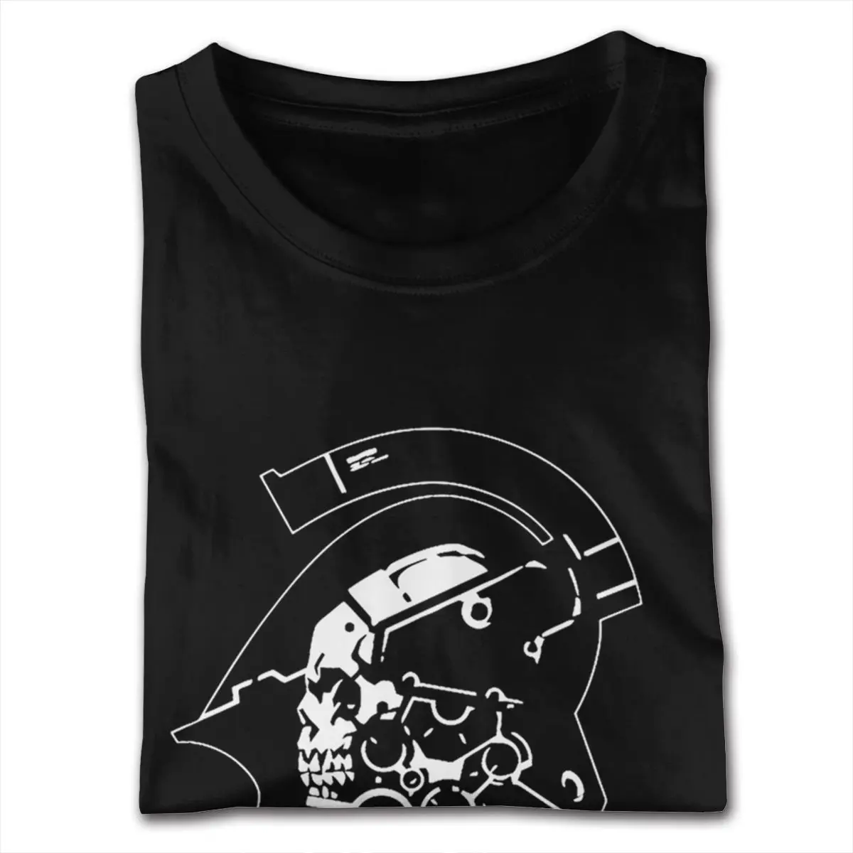 Cheap Graphic Death Stranding - Kojima Productions T Shirts for Men 6XL Short Sleeve Soft Cotton Black Crew Tees Shirt