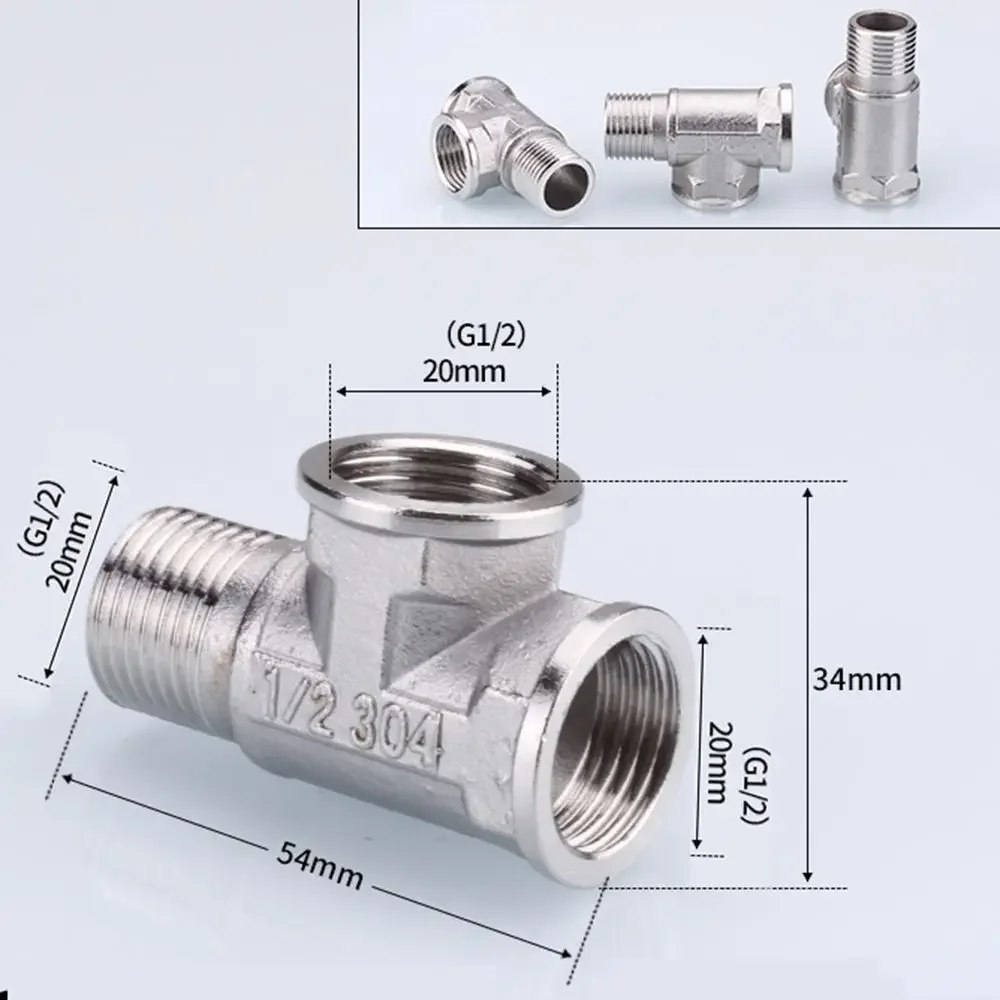 201/304 Stainless Steel 1/2