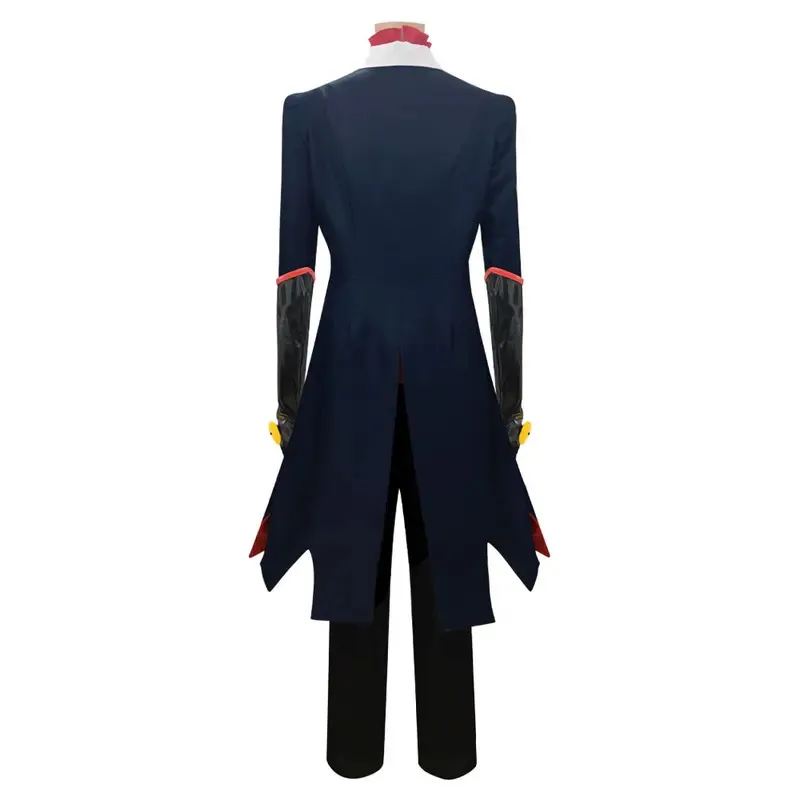 

Costume Hazbin Cosplay Hotel Helluva Boss Blitzo Outfits With Tail for Halloween Comic Con if;3