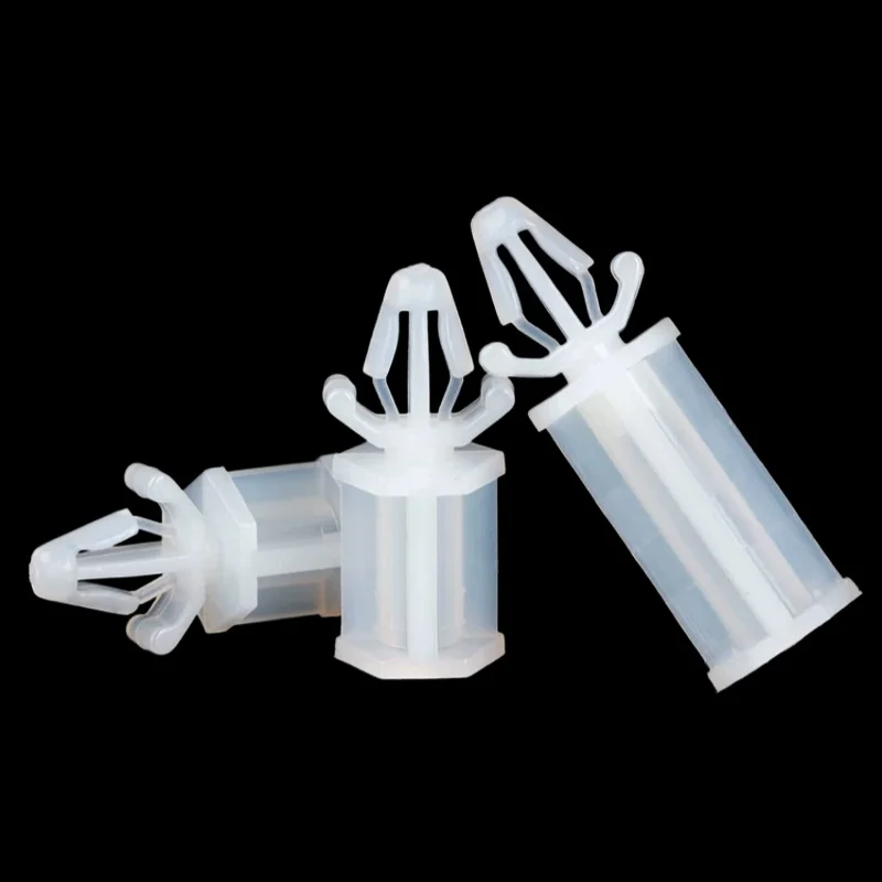4mm Hole PC Board With Nylon Insulation Circuit Board Plastic Push In Buckle Support And Fixing Column 5/10/13/16/19/28/35mm