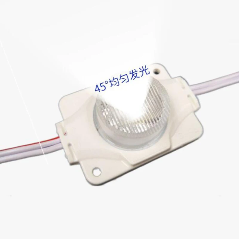 20pcs 12v 220v LED Side Lighting Module 2w IP65 Waterproof Double-sided Light Box Billboard Shopping Mall Subway Station  Light