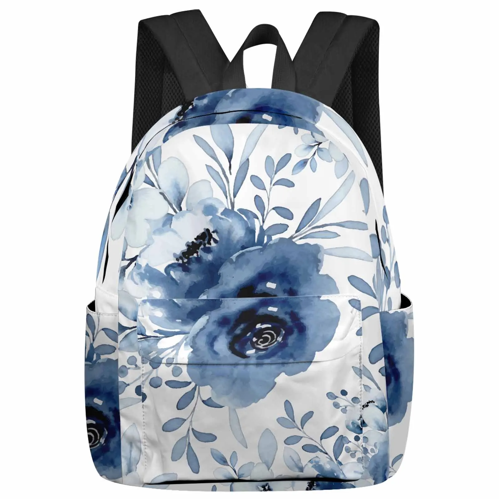 

Pastoral Plants Flowers Backpack School Bags for Teenagers Students Laptop Bag Women's Casual Travel Backpack