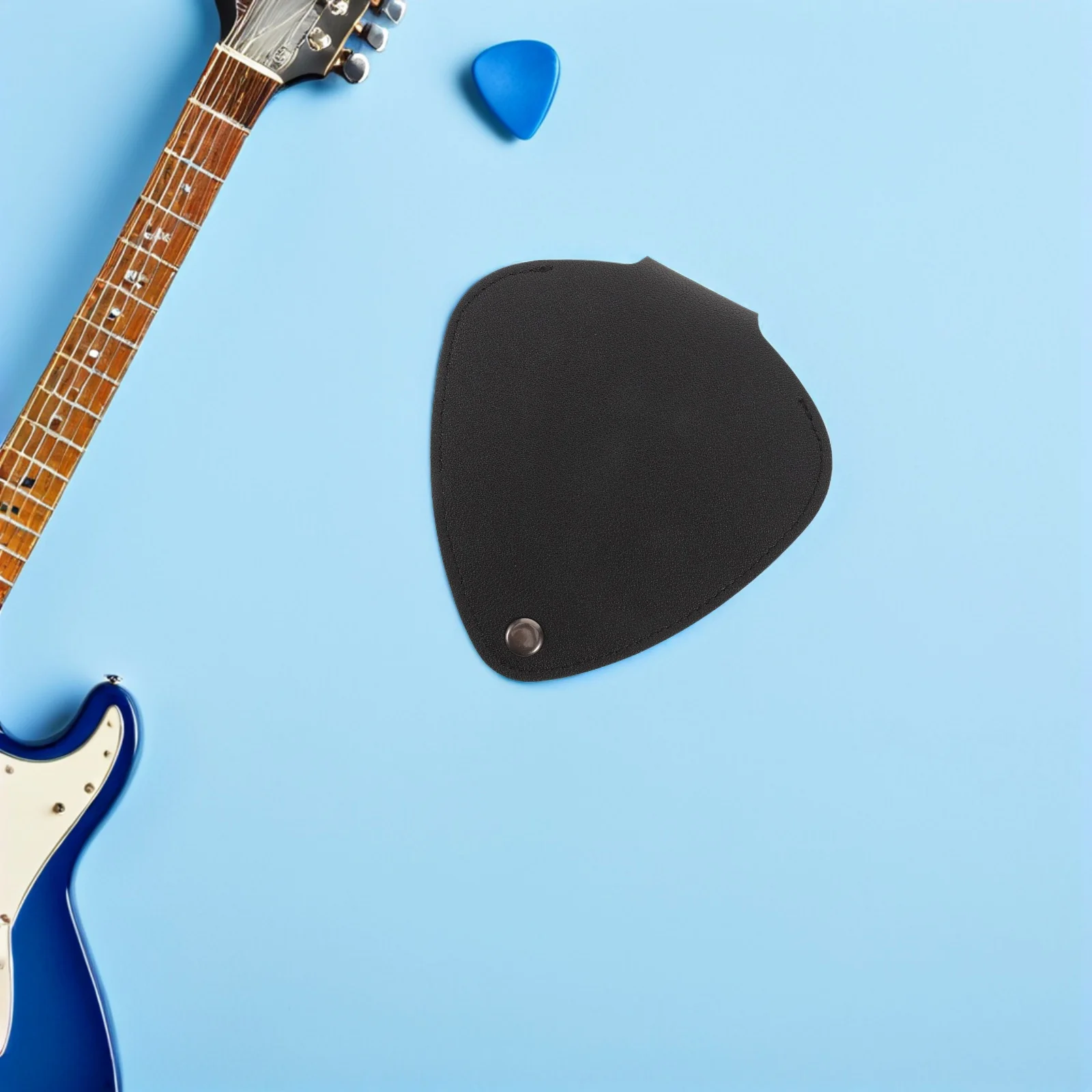 

Guitar Pick Holder Case Bag Triangular Compact Waterproof Acoustic Electric Plectrum Storage Organizer Guitar Pick Holder