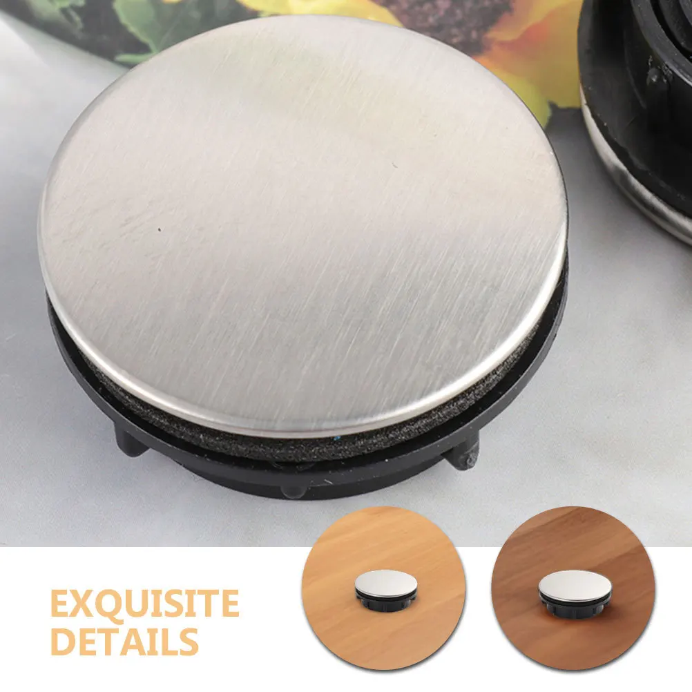 Copri foro per lavello da cucina Rubinetto in acciaio inossidabile Tappi per dispenser di sapone Tappi per bancone Accessori per lavabo spruzzatore in PP durevoli a prova di perdite