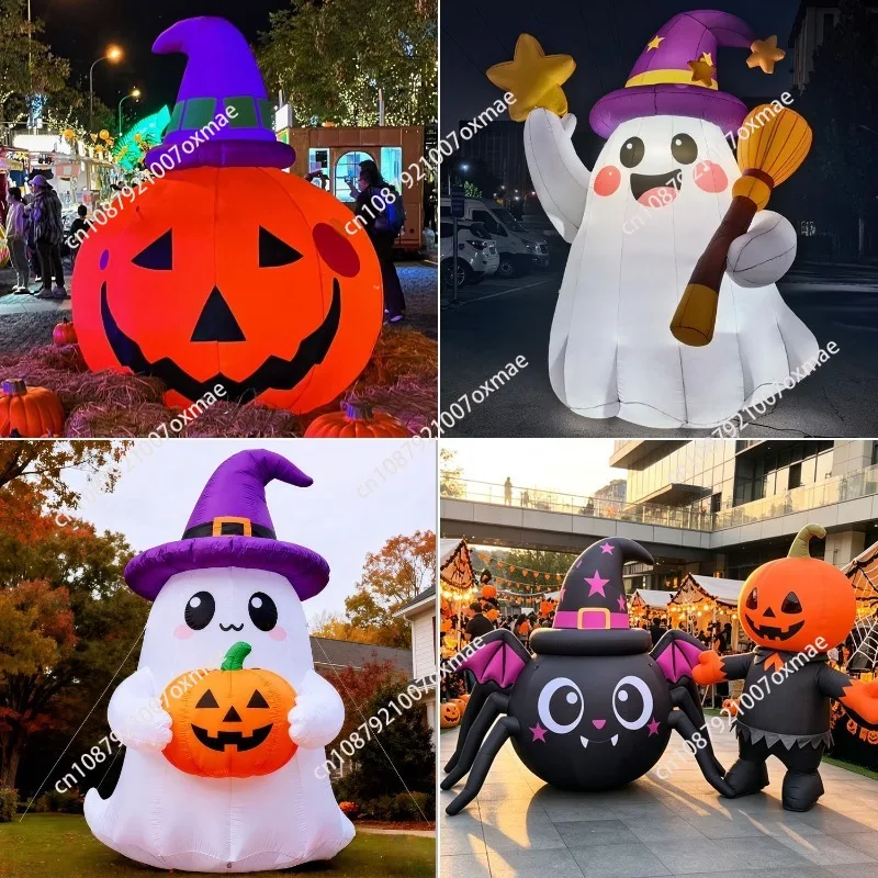 Halloween Inflatable Pumpkin Air Model Skull Balloon Creative Decoration