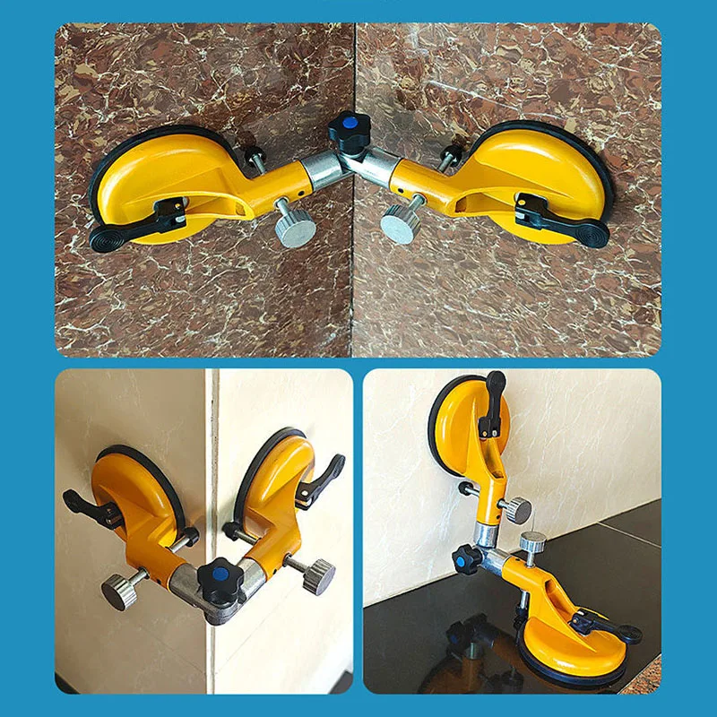 

2026 NEW Angle Adjustable Fixed Splicing Suction Cup Right Angle Fixer Glass Tile Slate Angle Installation Tools