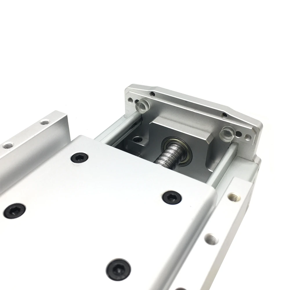 Heavy Load Fully Enclosed Linear stage Width125mm Dust Cover linear Axis Module Stroke 50-1050mm SFU1605 SFU2005 HGH15 HGR15
