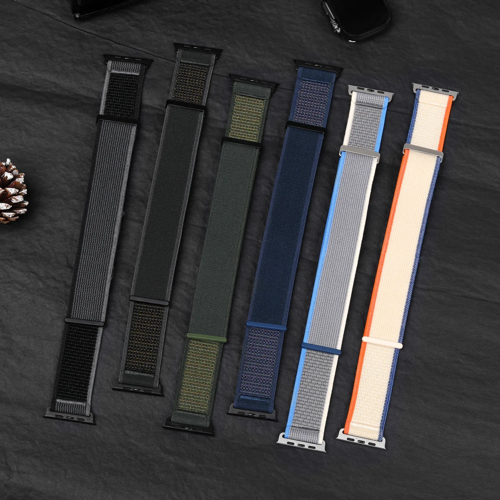 

Trail Loop For Apple Watch Ultra 2 Band 49mm 44mm 46mm 45mm 40mm 42mm Nylon Armband/Ankle Bracelet iWatch Series 10 9 8 Se Strap