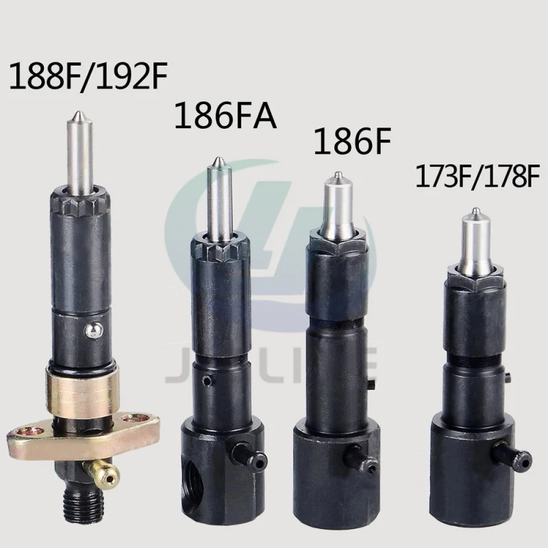 Diesel Engine Fuel Injector Assembly 170F/173F/178F/186FA/188F/192F For KIPOR KAMA YANMAR 5KW Diesel Generator 186F Injector