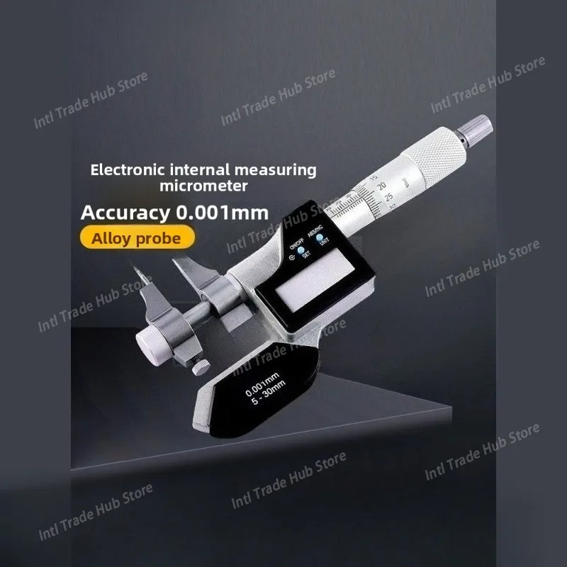 Digital Inside Micrometer 5-30mm  Industrial Quality Internal Micrometer 0.001mm Electronic Measuring
