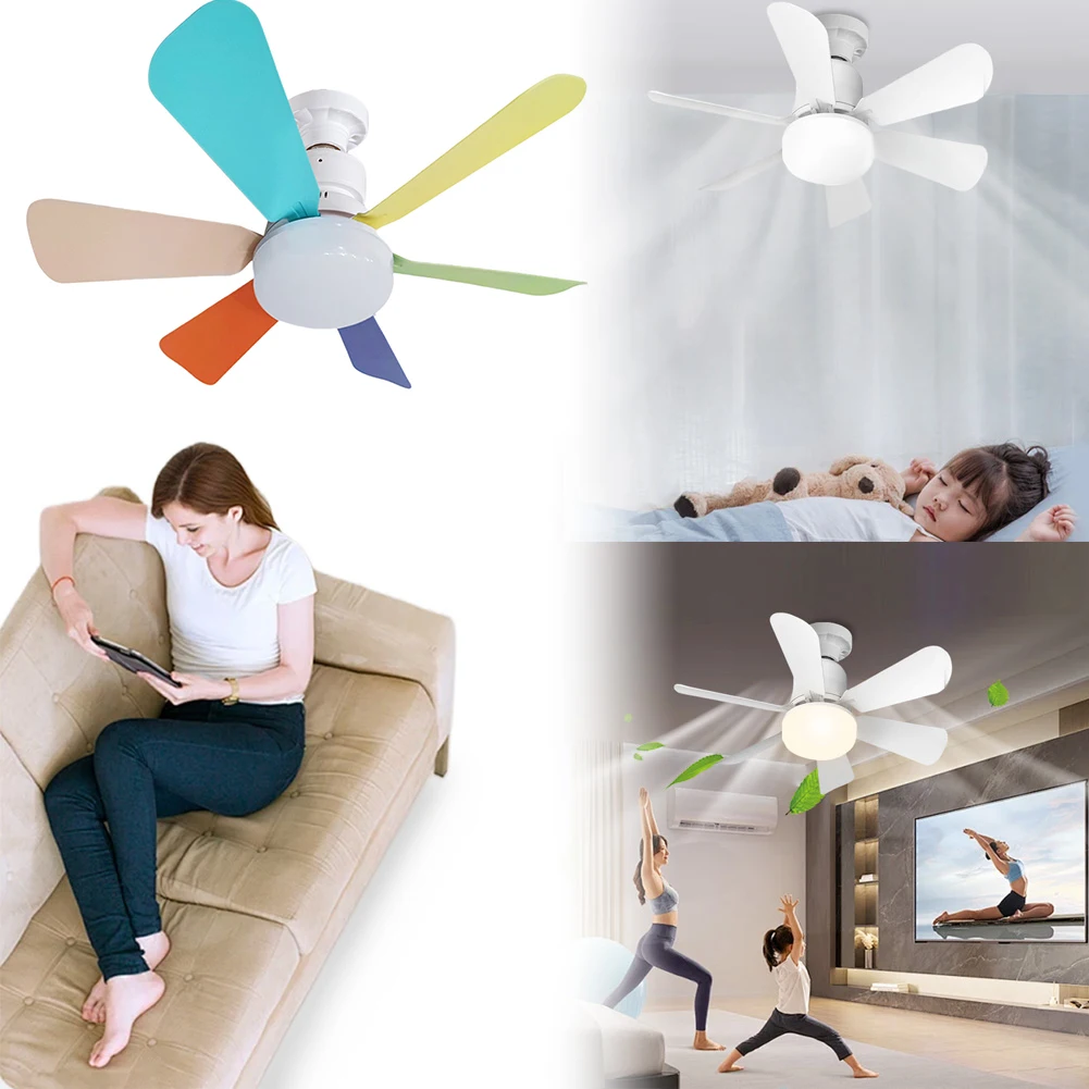 

Ceiling Fan with Light and Remote with LED Light Remote Control with Lights Remote Control for Bedroom Kitchen Living Room