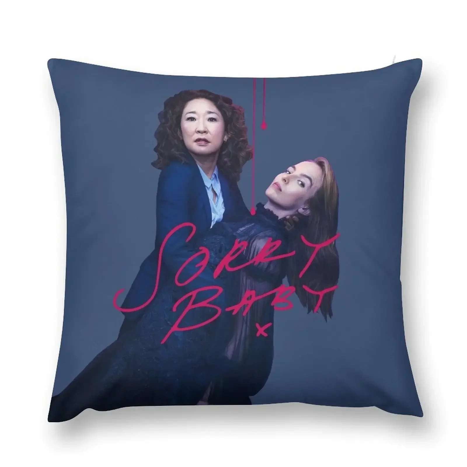 

killing eve Throw Pillow Decorative Cushion Cover Cushion Covers For Living Room Cushion Cover Luxury pillow