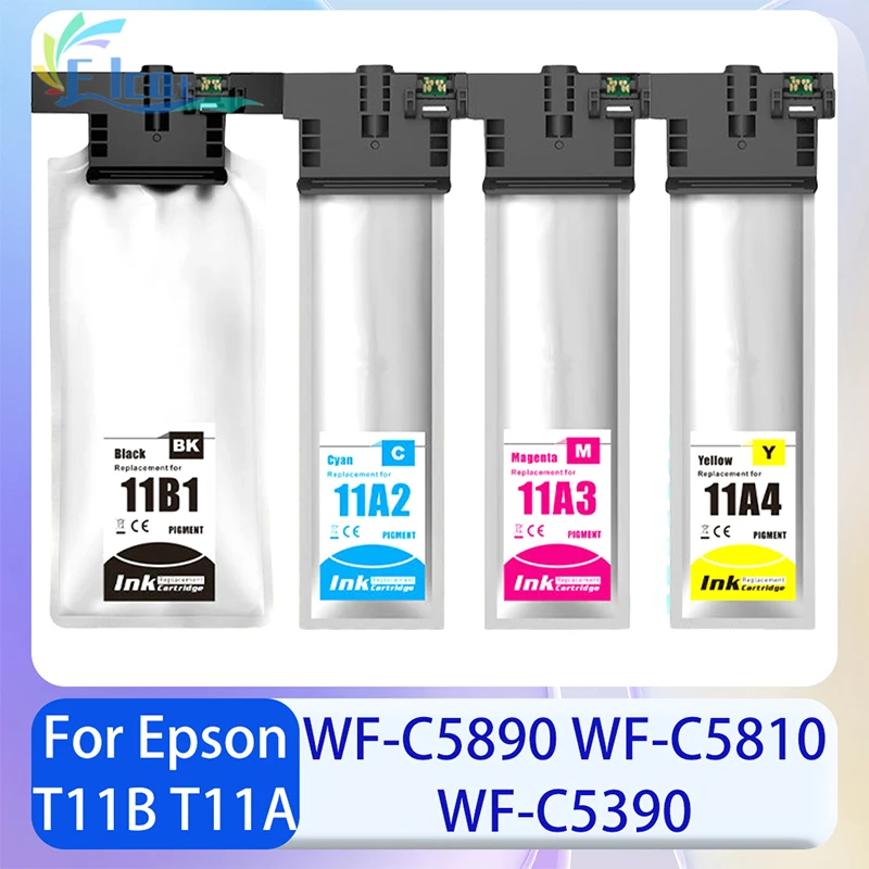 

T11A T11B T11B1 T11A1 T11A2 T11A3 T11A4 Картридж с чернилами, совместимый для Epson WF-C5310 WF-C5390 C5890 Картридж с чернилами для принтера