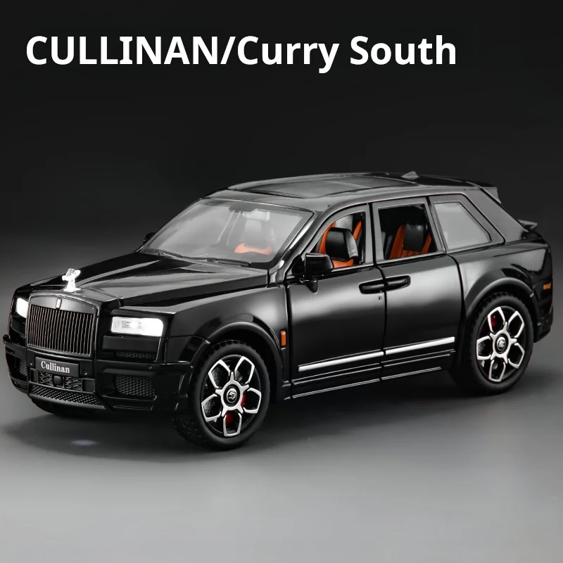 

Модель автомобиля Rolls Cullinan 1:20, изысканная имитация из сплава, высококачественный коллекционный сувенир, с подсветкой и звуком, на День святого Валентина и День рождения