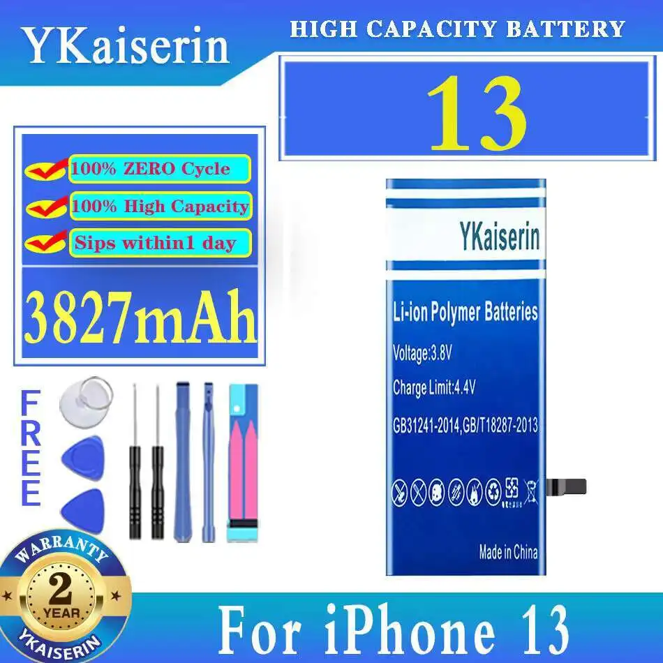 

Lightweight Mobile Phone Battery Long-Lasting For Apple Iphone 13 3827Mah