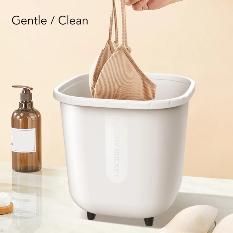 Portable Washing Machine USB Powered Mini Turbo Washing Machine With Clothes Drying Rack 6L Capacity 30 Minutes Auto Power Off