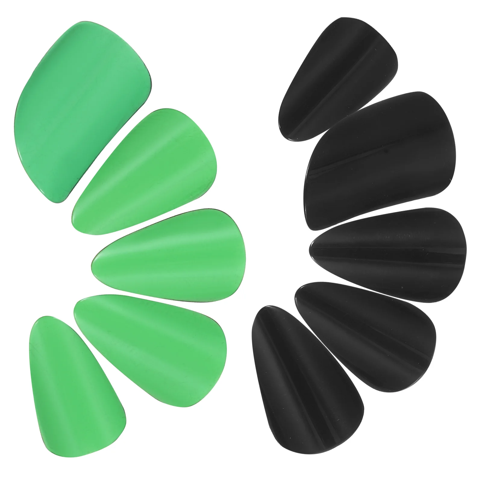

10 Pcs Pipa Nails Finger Picks Supplies Adult Accessory Chinese Zither Protective Case