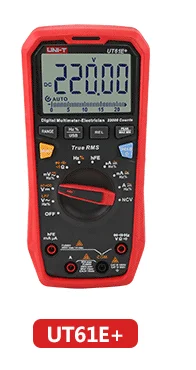 UNI-T UT61E+ 22000 Counts 1000V True RMS Digital Multimeter