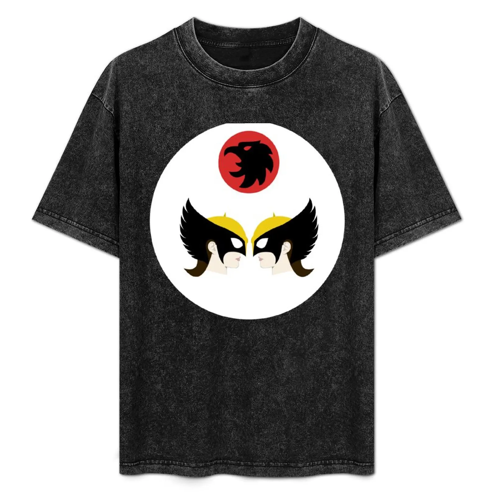 Camiseta Hawkgirl con estampado moderno y manga corta