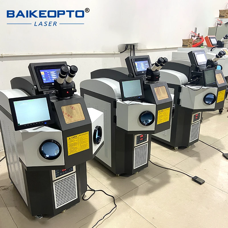 Desktop BK‑YJW200B 200J Jewelry Laser Welding Equipment Micro CCD Screen Laser Spot Welder for Jewellery Making & Repair