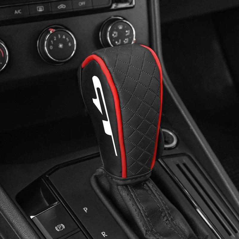 Car Gear Shift Knob Cover Gear Shift Non-Slip Grip Handle Case For Kia GT Line Sportage Ceed Picanto K5 K3 Stonic Accessories