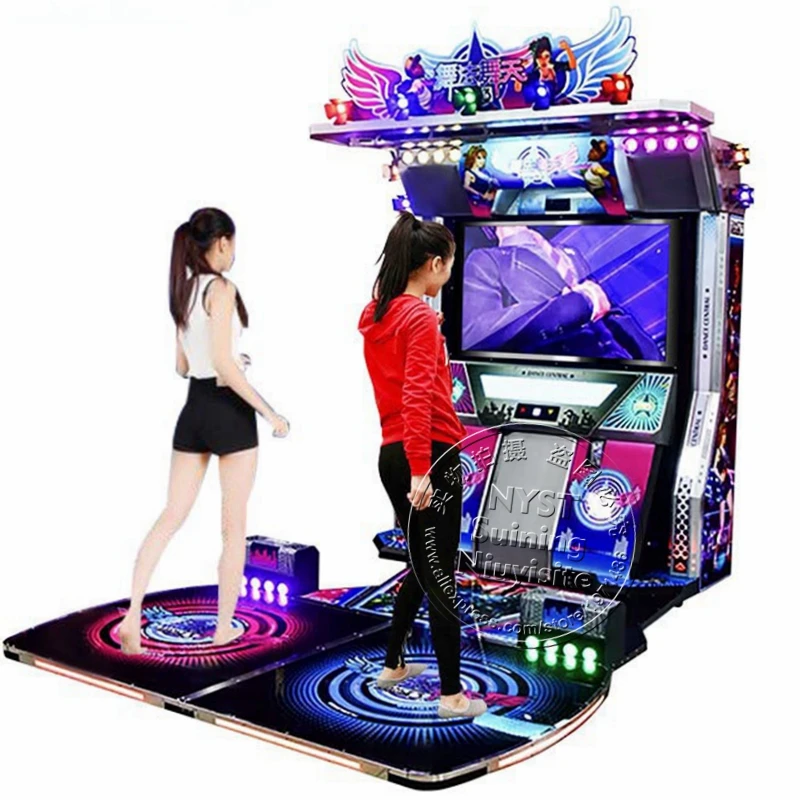 Guangzhou Factory Music Dancing Game Hall Amusement Center Indoor Adults Sport Coin Operated Simulator Video Arcade Game Machine