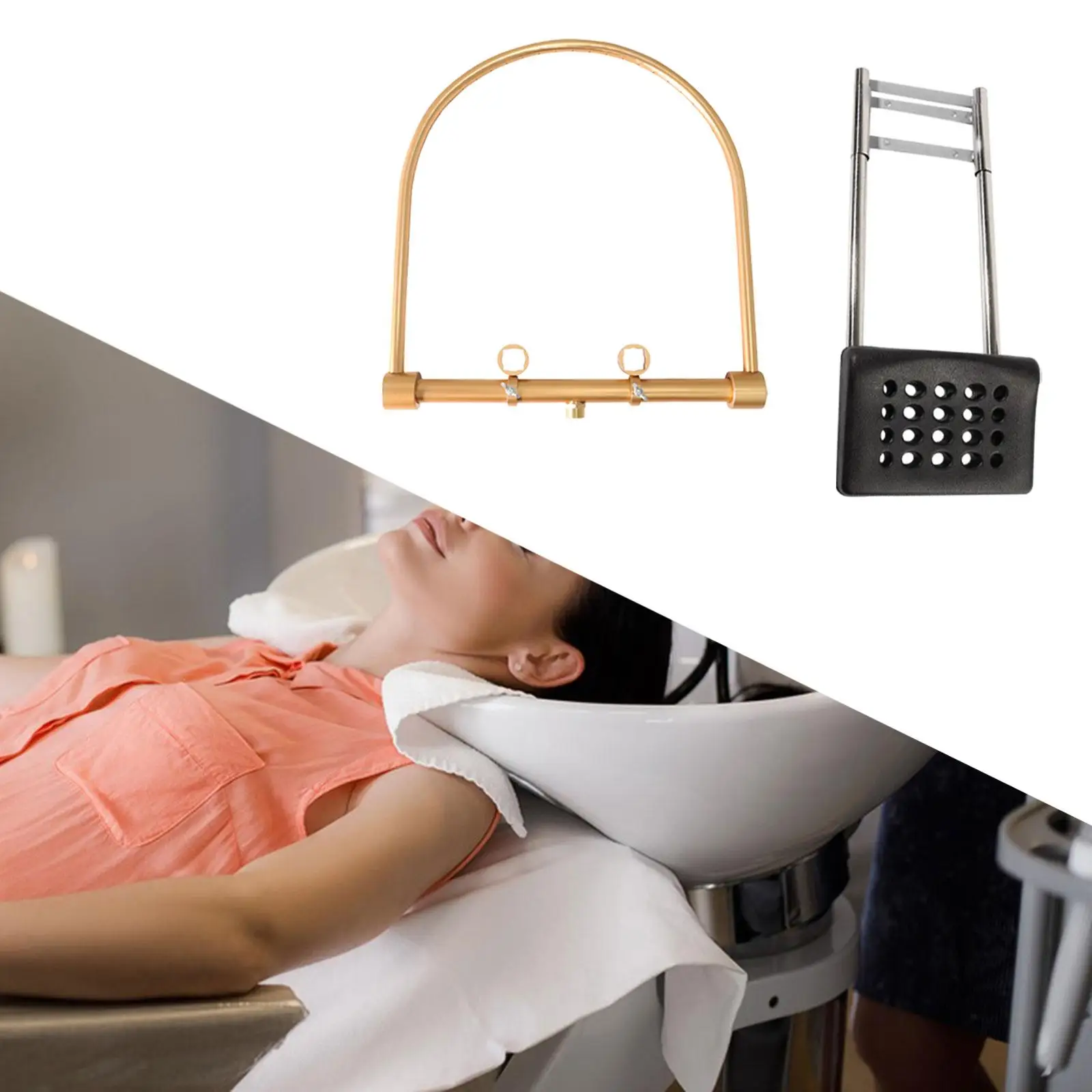 water-circulation-rack-shampoo-basin-equipment-with-pillow-head-shower-metal