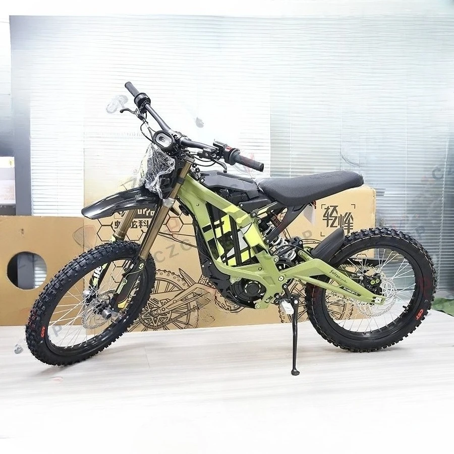 Motocicletta elettrica Light Bee X 8000W, bici elettrica LBX fuoristrada 60V, alta velocità 80 km/h, modello 2025, in stock, sospensione idraulica