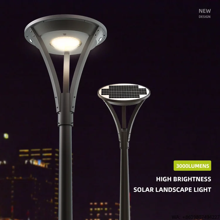 SRESKY Commercial Solar Lights Landscape Street Lampe Solaire Industrial Solar Street Light Outdoor Solar Street Lamp