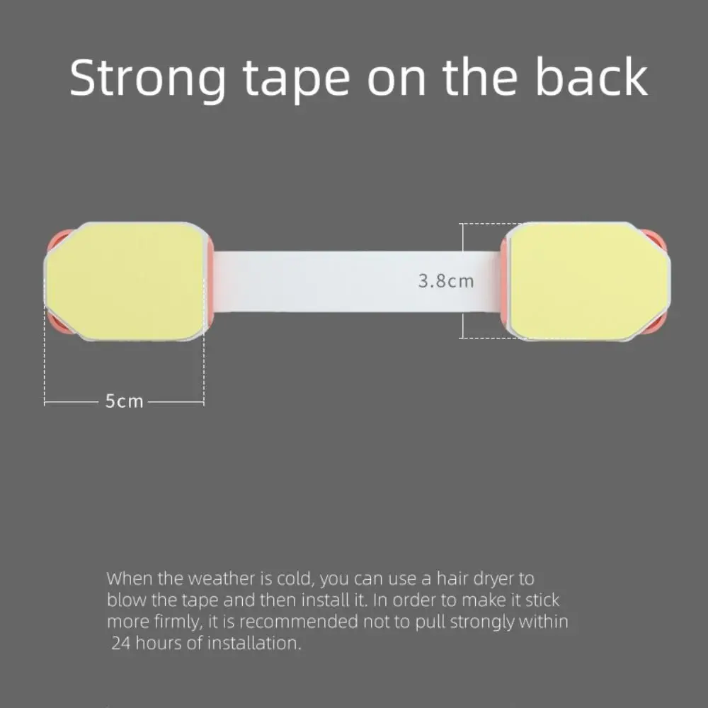 ABS 안전 보호 잠금 장치, 다기능 아기 안전 캐비닛 잠금 장치, 효율적인 끼임 방지, 핸드 서랍 안전 잠금 장치