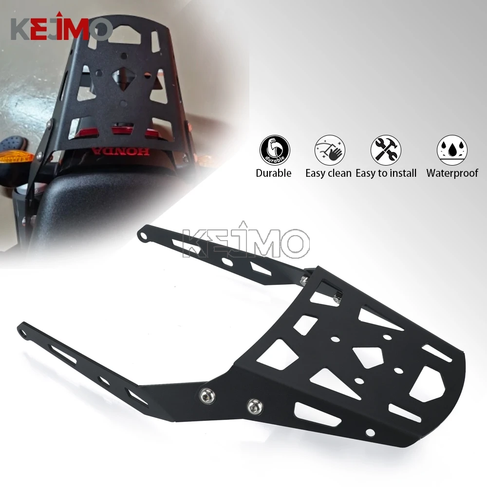 

Accessories For Honda Grom 125 MSX125 2022 2023 2024 MSX 125 Steel Rear Luggage Rack Holder Rear Seat Luggage Rack Support Shelf