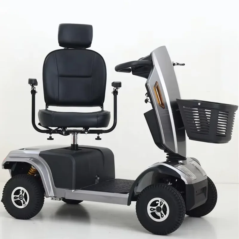 2024 Trend Arrives CE Certified 4-Wheel Powerful Heavy Duty Electric Handicap Scooter